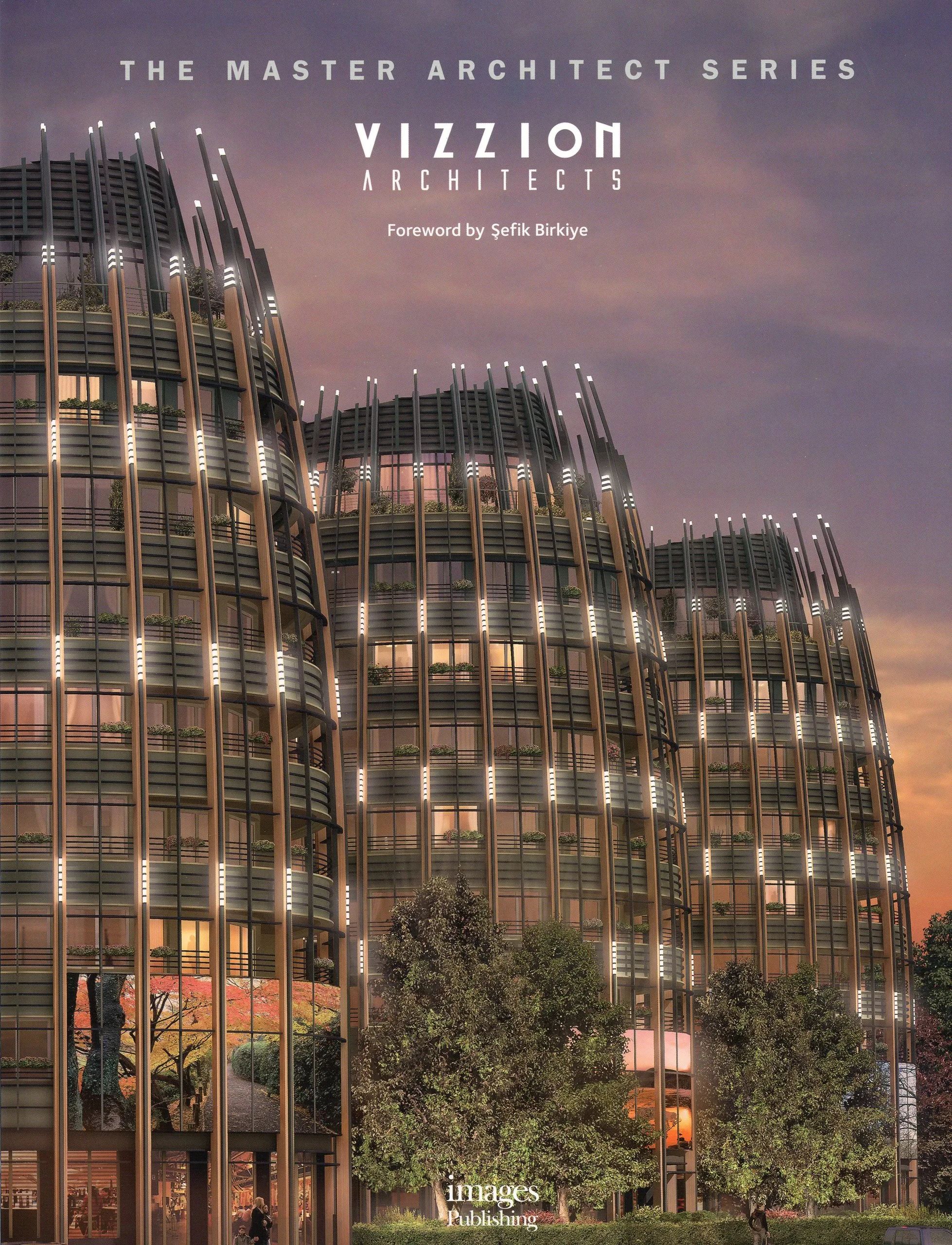 Coperta cărții "Vizzion Architects (Master Architect Series)" de Robyn Beaver