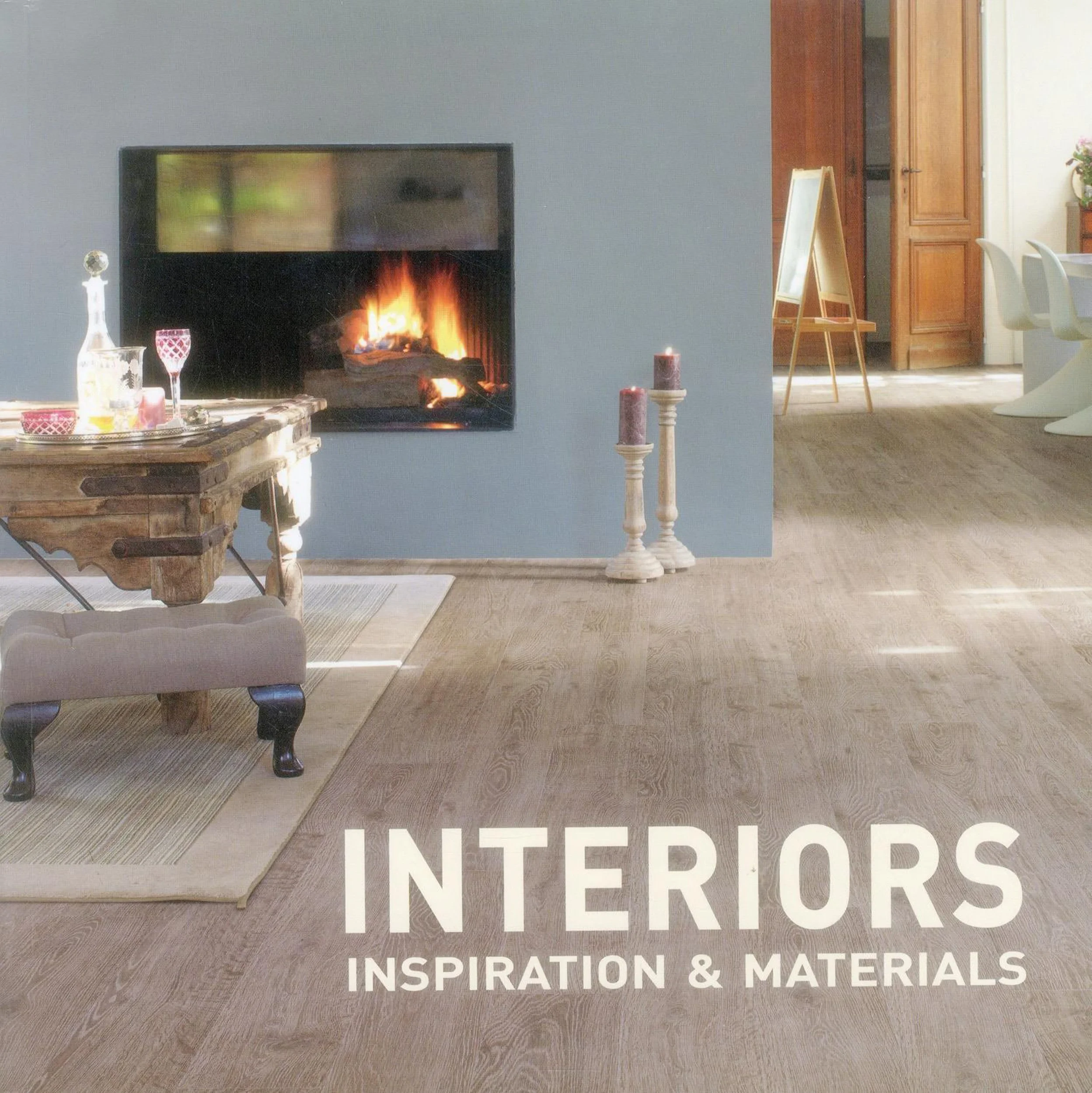 Coperta cărții "Interiors: Inspiration &amp; Materials" de Gregory Mees, Peter Slaets