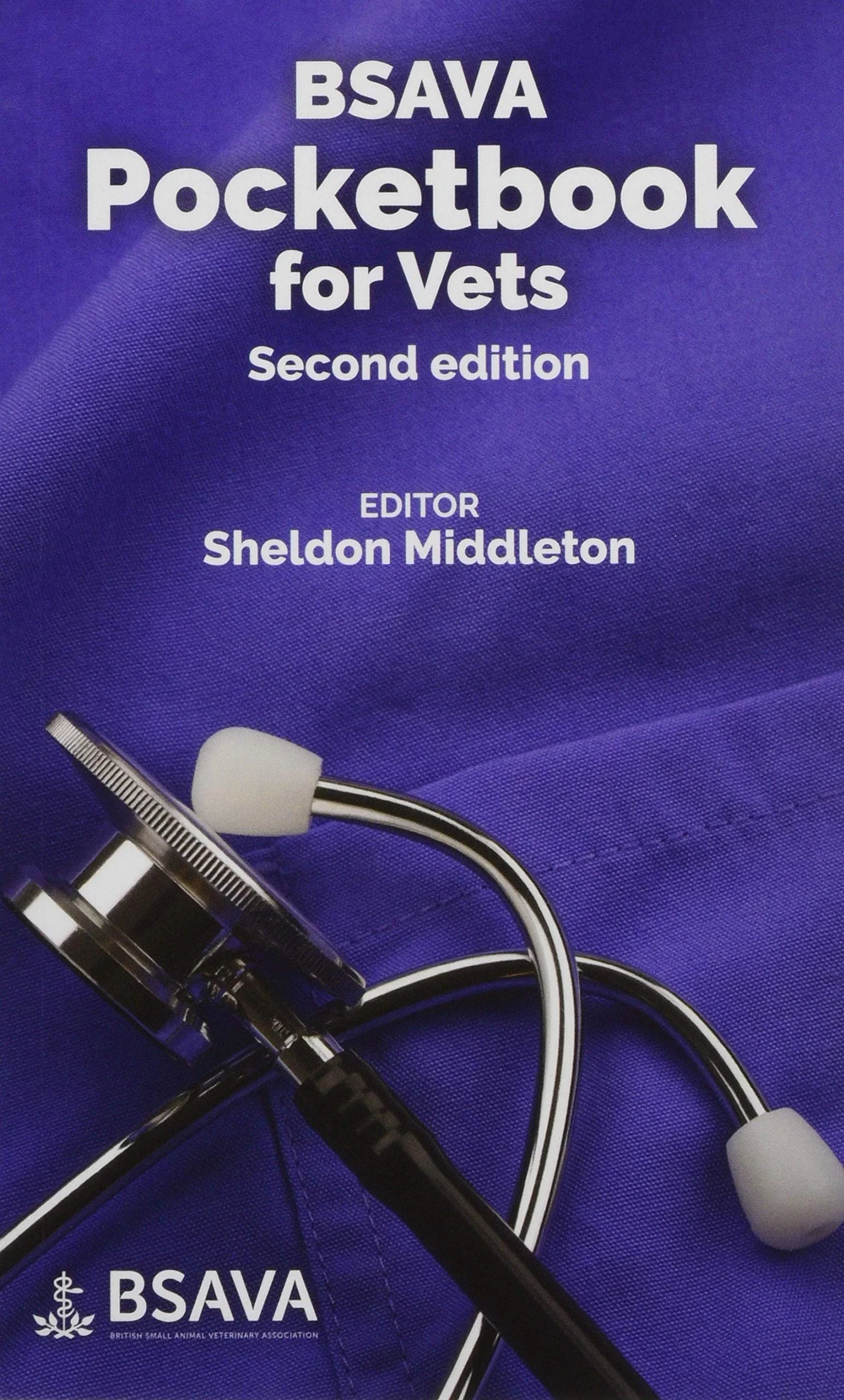 Coperta cărții "BSAVA Pocketbook for Vets " de Sheldon Middleton