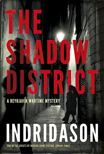 Coperta cărții "The Shadow District" de Arnaldur Indridason, Victoria Cribb