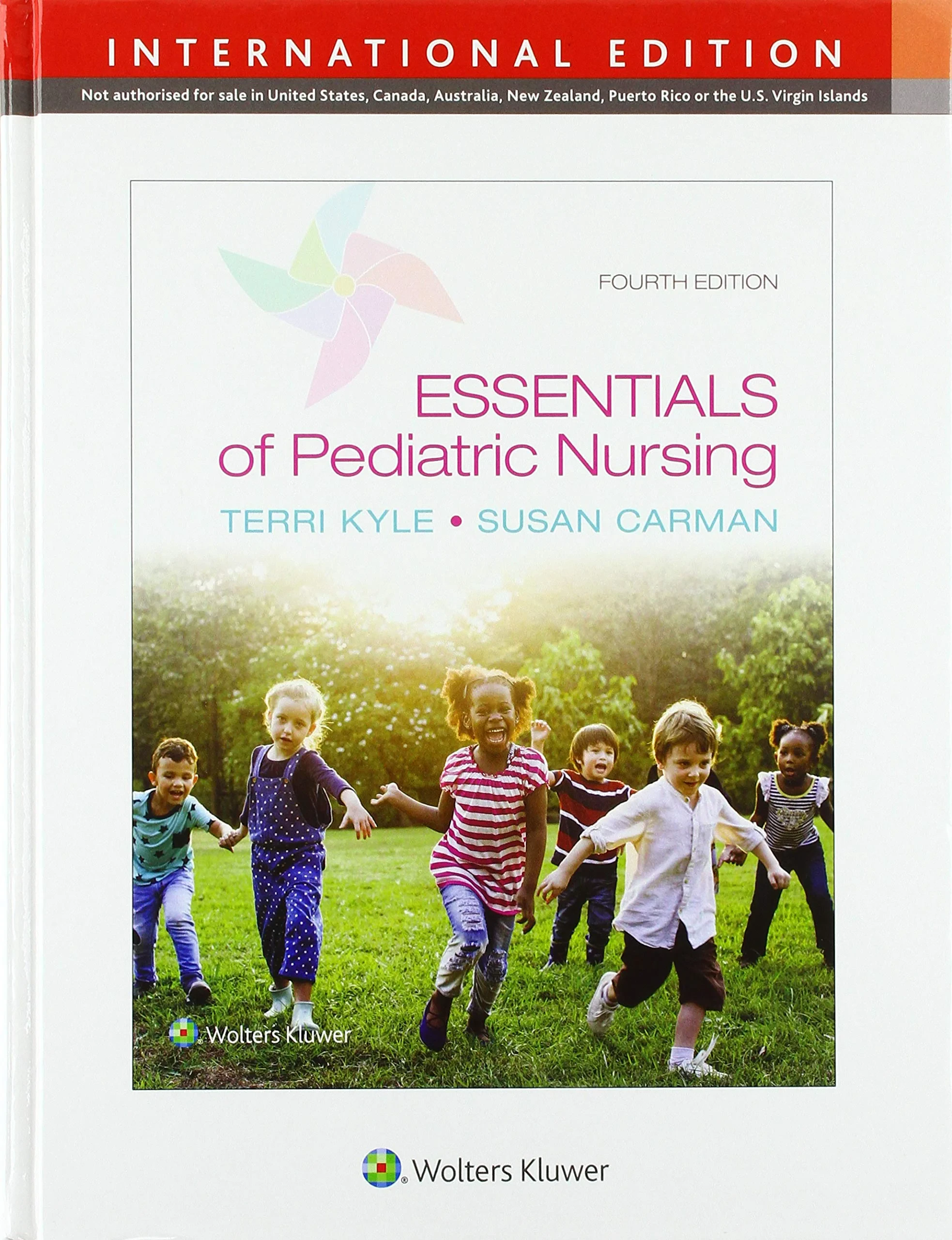 Coperta cărții "Essentials of Pediatric Nursing, International Edition" de KYLE