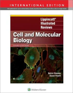 Coperta cărții "Lippincott Illustrated Reviews: Cell and Molecular Biology" de Dr. Susan M. Viselli Ph.D., Dr. Nalini Chandar Ph.D.