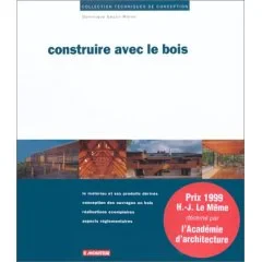 Coperta cărții "Construire avec le bois" de Gauzin-Muller