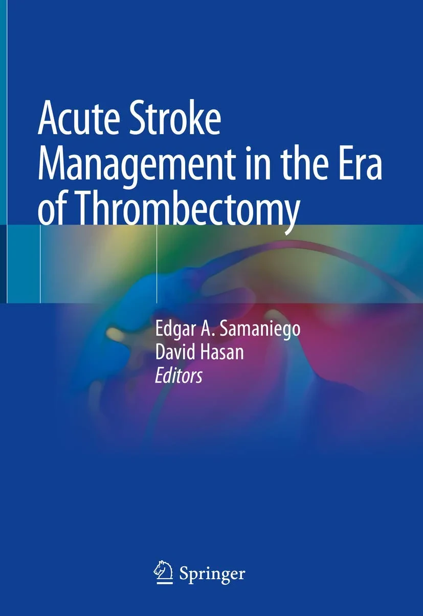 Coperta cărții "Acute Stroke Management in the Era of Thrombectomy" de Edgar A. Samaniego, David Hasan, Samaniego