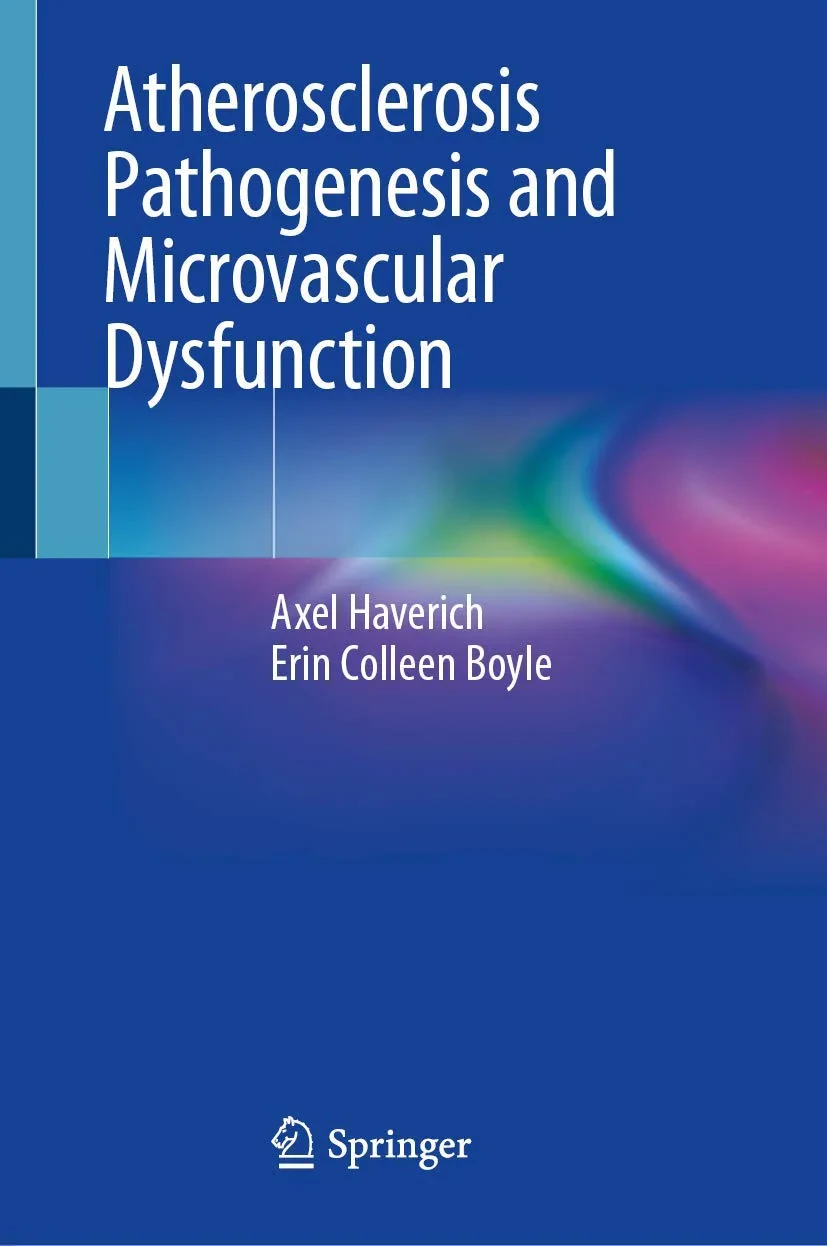 Coperta cărții "Atherosclerosis Pathogenesis and Microvascular Dysfunction " de Axel Haverich, Erin Colleen Boyle