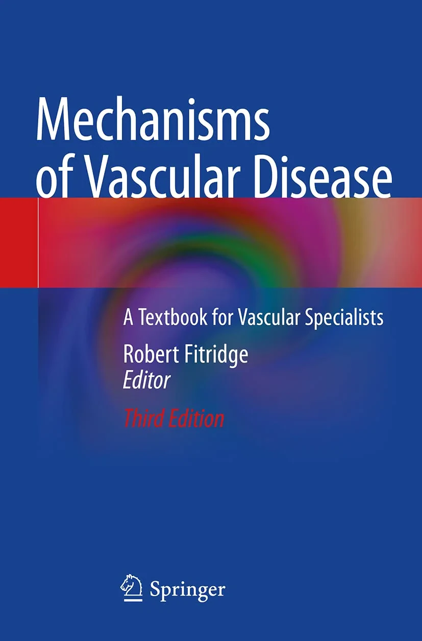Coperta cărții "Mechanisms of Vascular Disease" de Robert Fitridge