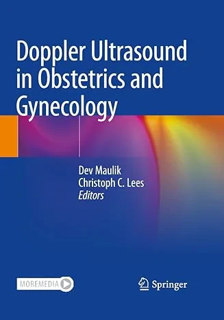 Coperta cărții "Doppler Ultrasound in Obstetrics and Gynecology" de Dev Maulik, Christoph C. Lees