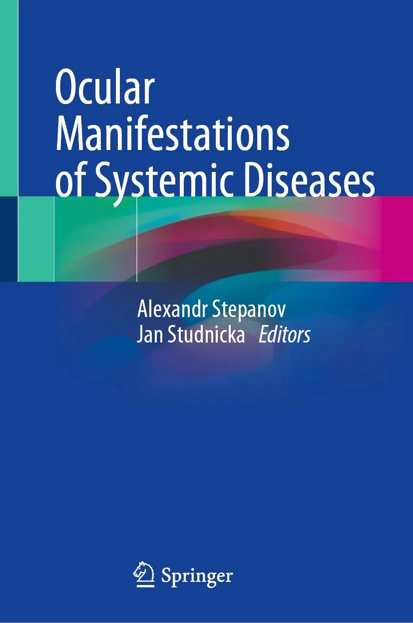 Coperta cărții "Ocular Manifestations of Systemic Diseases" de Alexandr Stepanov, Jan Studnicka