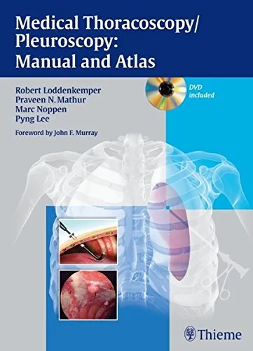 Coperta cărții "Medical Thoracoscopy / Pleuroscopy, with DVD" de Robert Loddenkemper