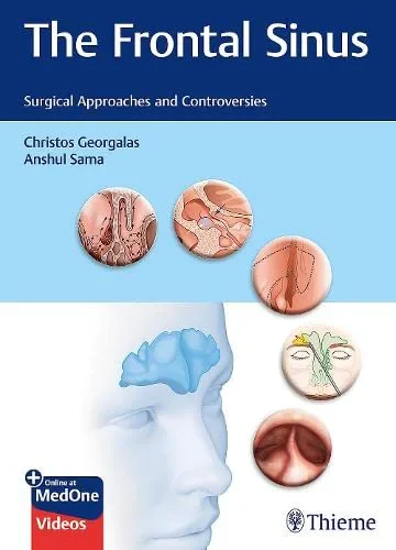 Coperta cărții "The Frontal Sinus" de Christos Georgalas, Anshul Sama
