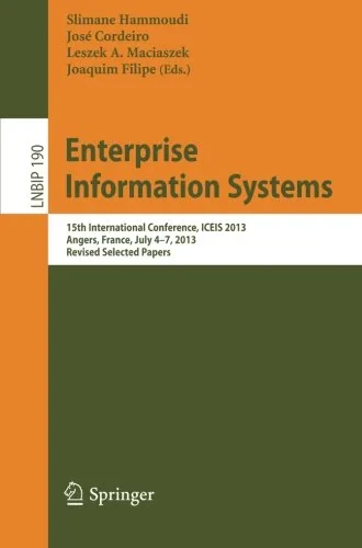 Coperta cărții "Enterprise Information Systems" de Hammoudi