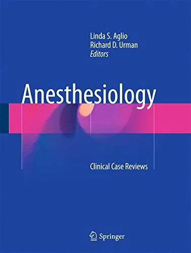 Coperta cărții "Anesthesiology: Clinical Case Reviews" de Linda S. Aglio, Richard D. Urman