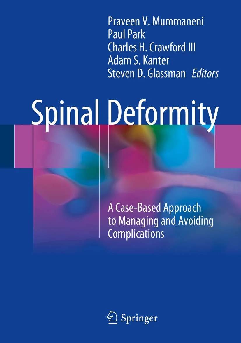 Coperta cărții "Spinal Deformity" de Mummaneni