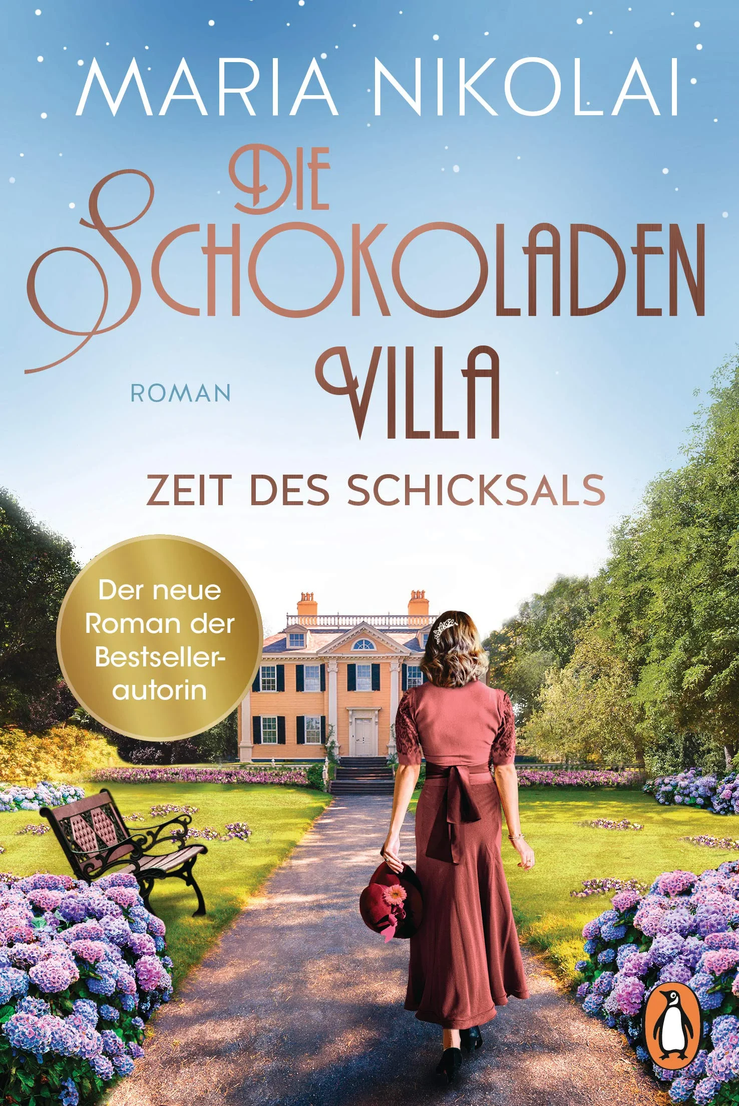 Coperta cărții "Die Schokoladenvilla - Zeit des Schicksals" de Maria Nikolai