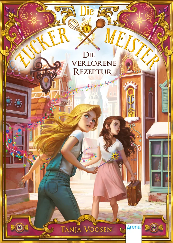 Coperta cărții "Die Zuckermeister - Die verlorene Rezeptur" de Tanja Voosen