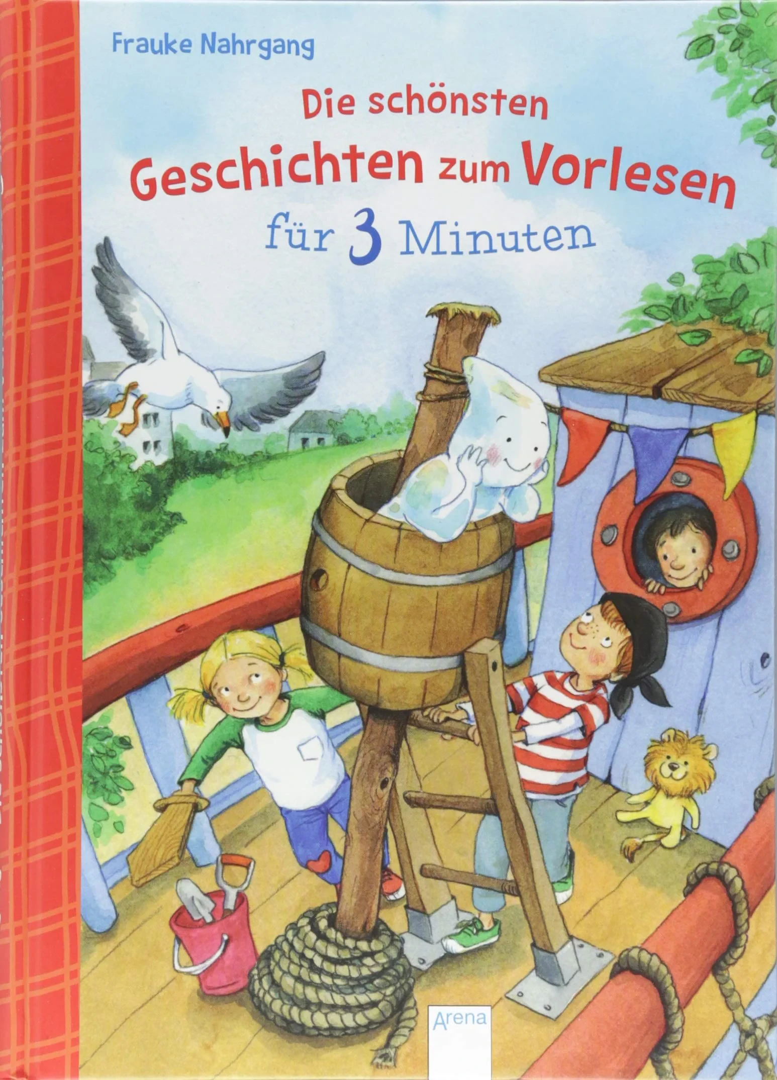 Coperta cărții "Die schönsten Geschichten zum Vorlesen für 3 Minuten " de Frauke Nahrgang, Susanne Schulte