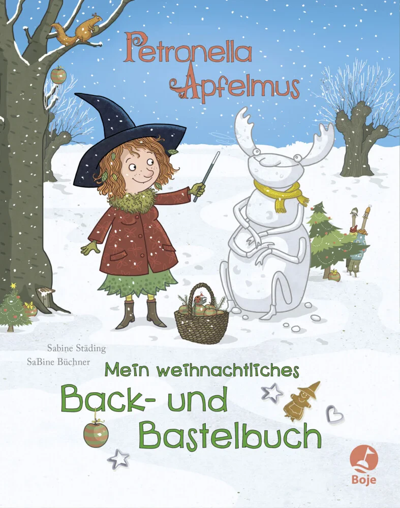 Coperta cărții "Petronella Apfelmus - Mein weihnachtliches Back- und Bastelbuch" de Sabine Städing