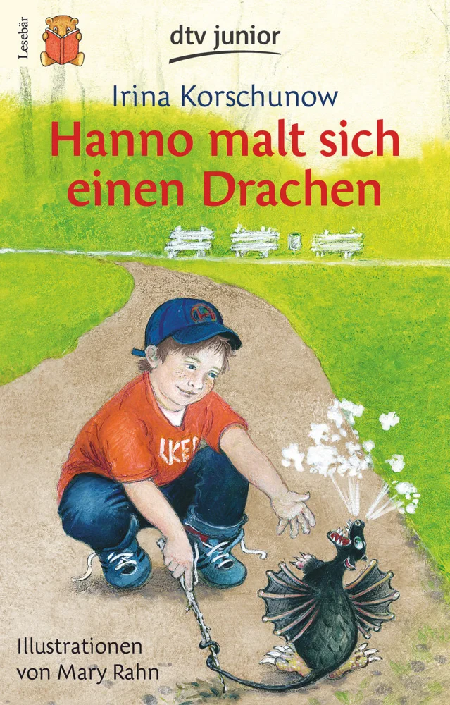 Coperta cărții " Hanno malt sich einen Drachen" de Irina Korschunow