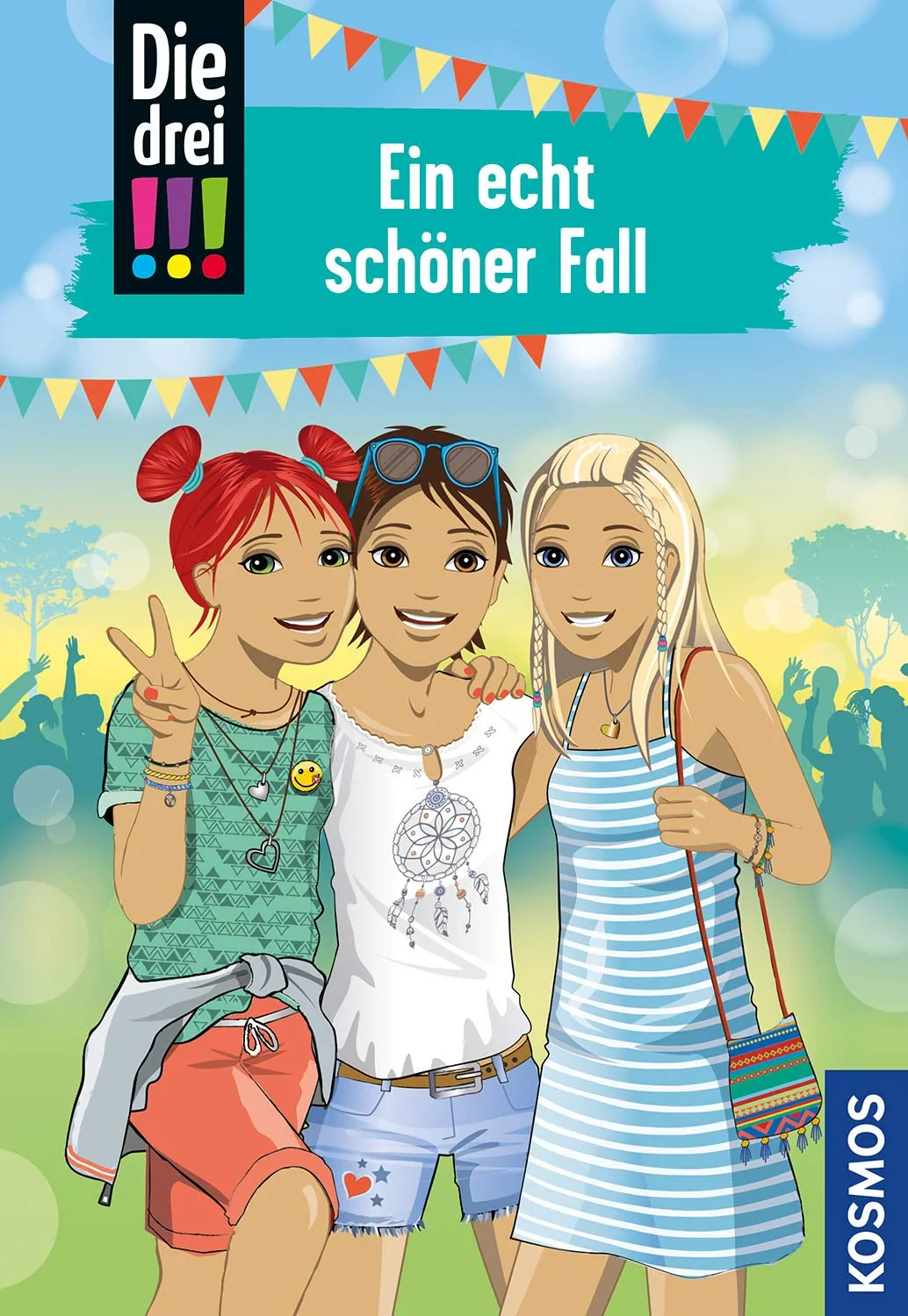 Coperta cărții "Die drei . 80 Ein echt schner Fall" de Kari Erlhoff, Ina Biber