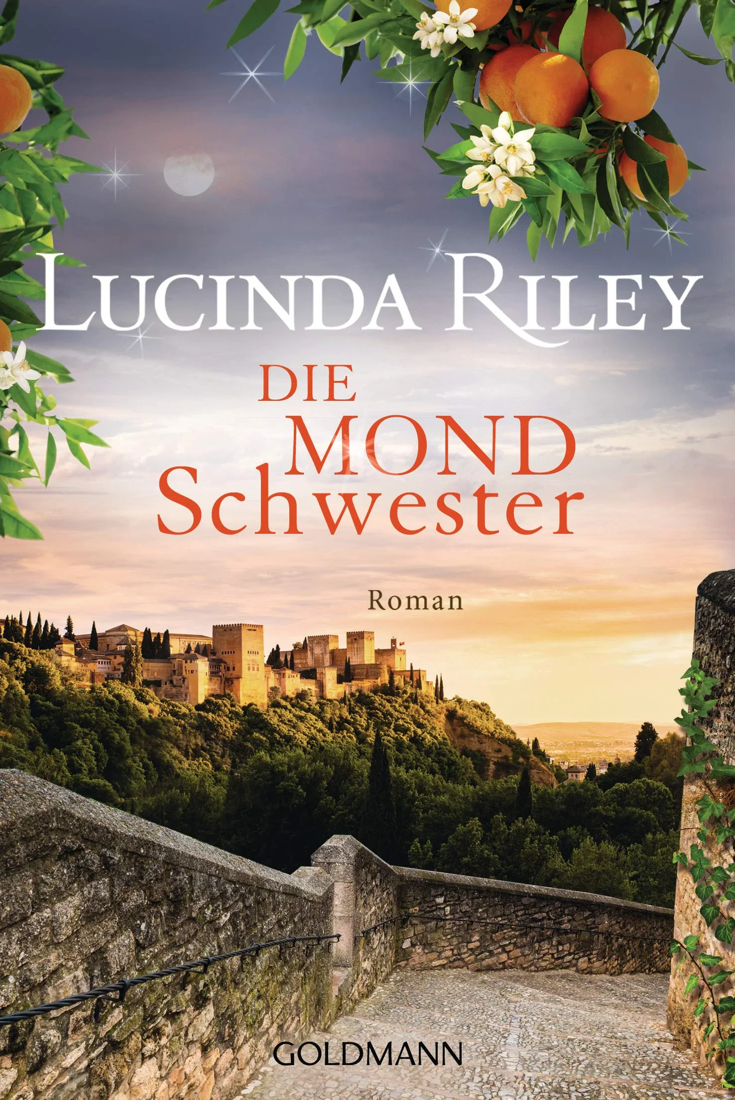 Coperta cărții "Die Mondschwester: Roman - Die sieben Schwestern 5" de Lucinda Riley