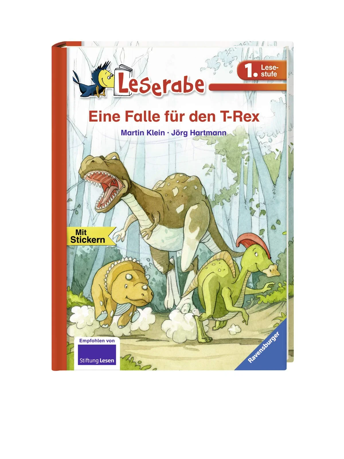 Coperta cărții "Eine Falle f�r den T-Rex" de Martin Klein