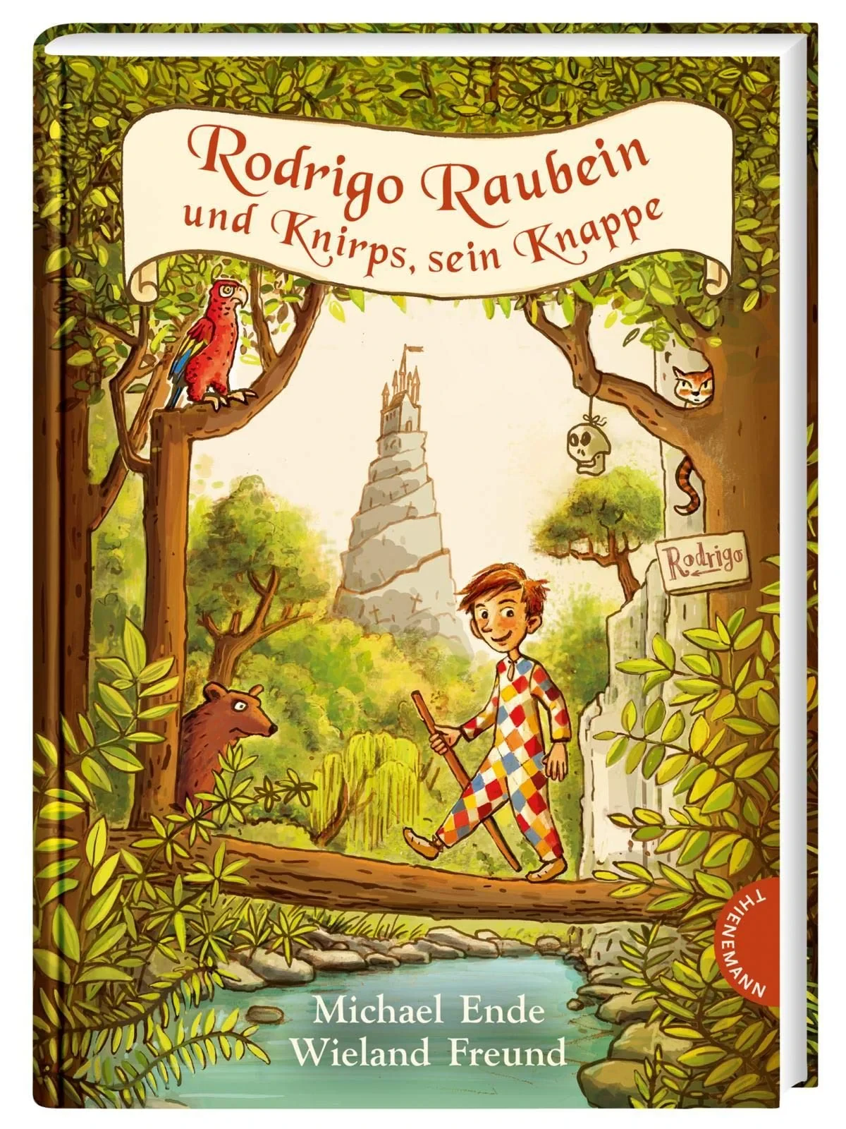 Coperta cărții "Rodrigo Raubein und Knirps, sein Knappe" de Rodrigo Raubein und Knirps, sein Knappe