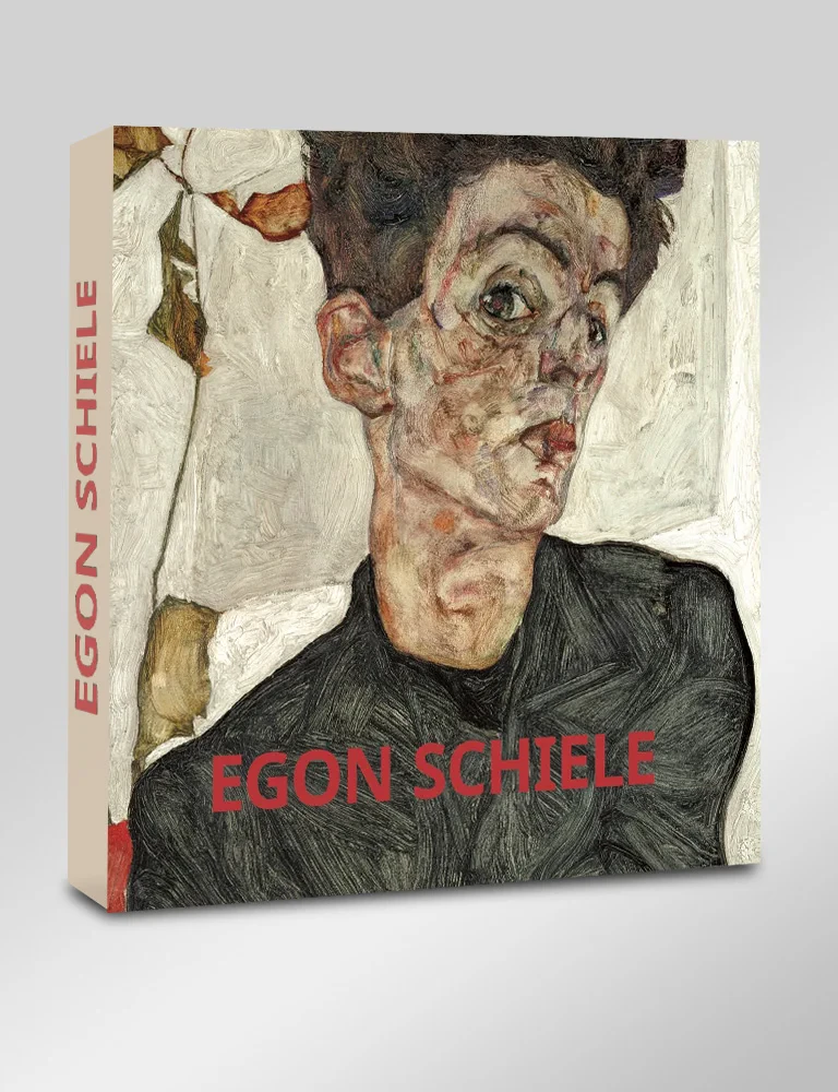 Coperta cărții "Album de arta Schiele" de Martina Padberg