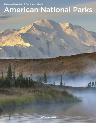Coperta cărții "American National Parks" de Melanie Pawlitzki
