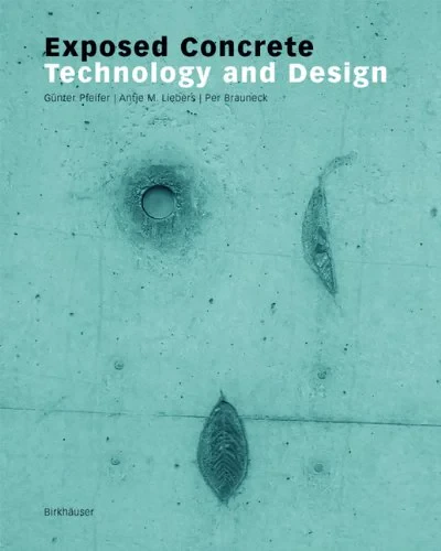 Coperta cărții "Exposed Concrete: Technology and Design" de Gunter Pfeifer