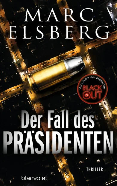 Coperta cărții "Der Fall des Prasidenten" de Elsberg Marc