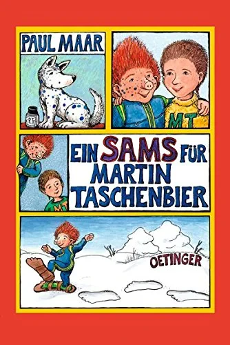 Coperta cărții "Ein Sams für Martin Taschenbier. ( Ab 10 J.)" de Paul Maar