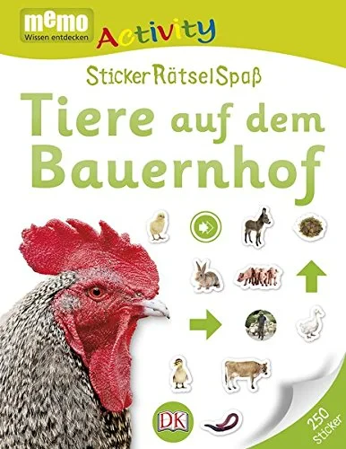 Coperta cărții "Memo -Tiere auf dem Bauernhof" de DK