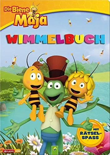Coperta cărții "Biene Maja: Wimmelbuch" de Schwager Und Steinlein