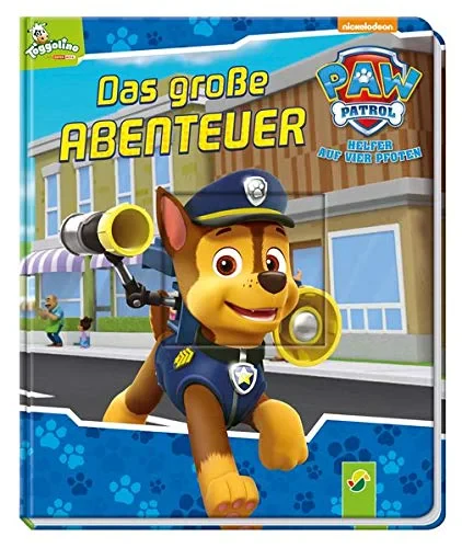 Coperta cărții "Paw Patrol Das grobe Abenteuer" de autor necunoscut