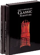 Coperta cărții "Contemporary classic furniture" de autor necunoscut