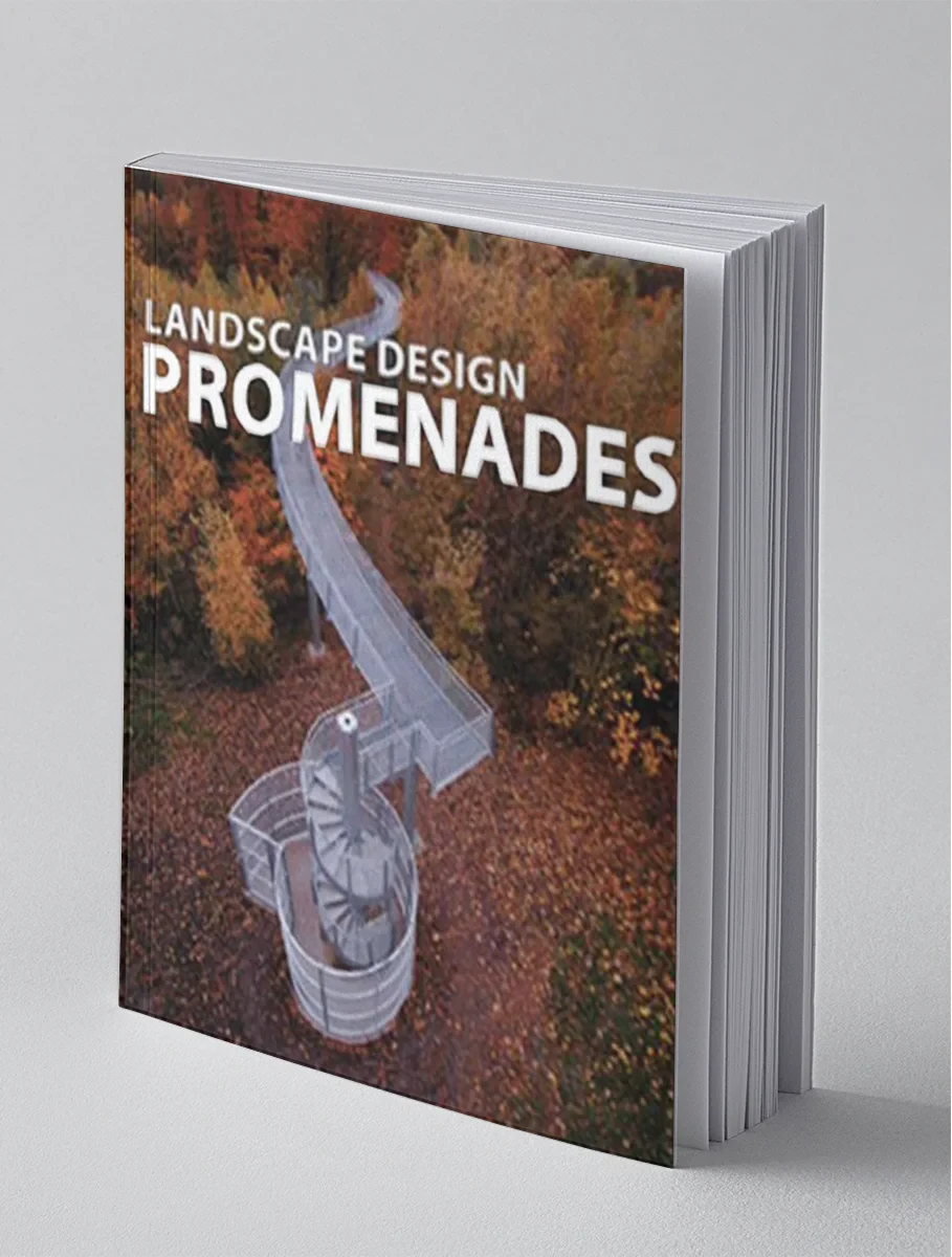 Coperta cărții "Landscape Design Promenades" de Jacobo Krauel