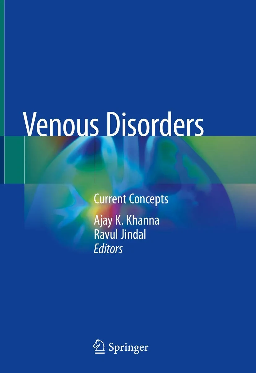 Coperta cărții "Venous Disorders: Current Concepts " de Ajay K. Khanna, Ravul Jindal