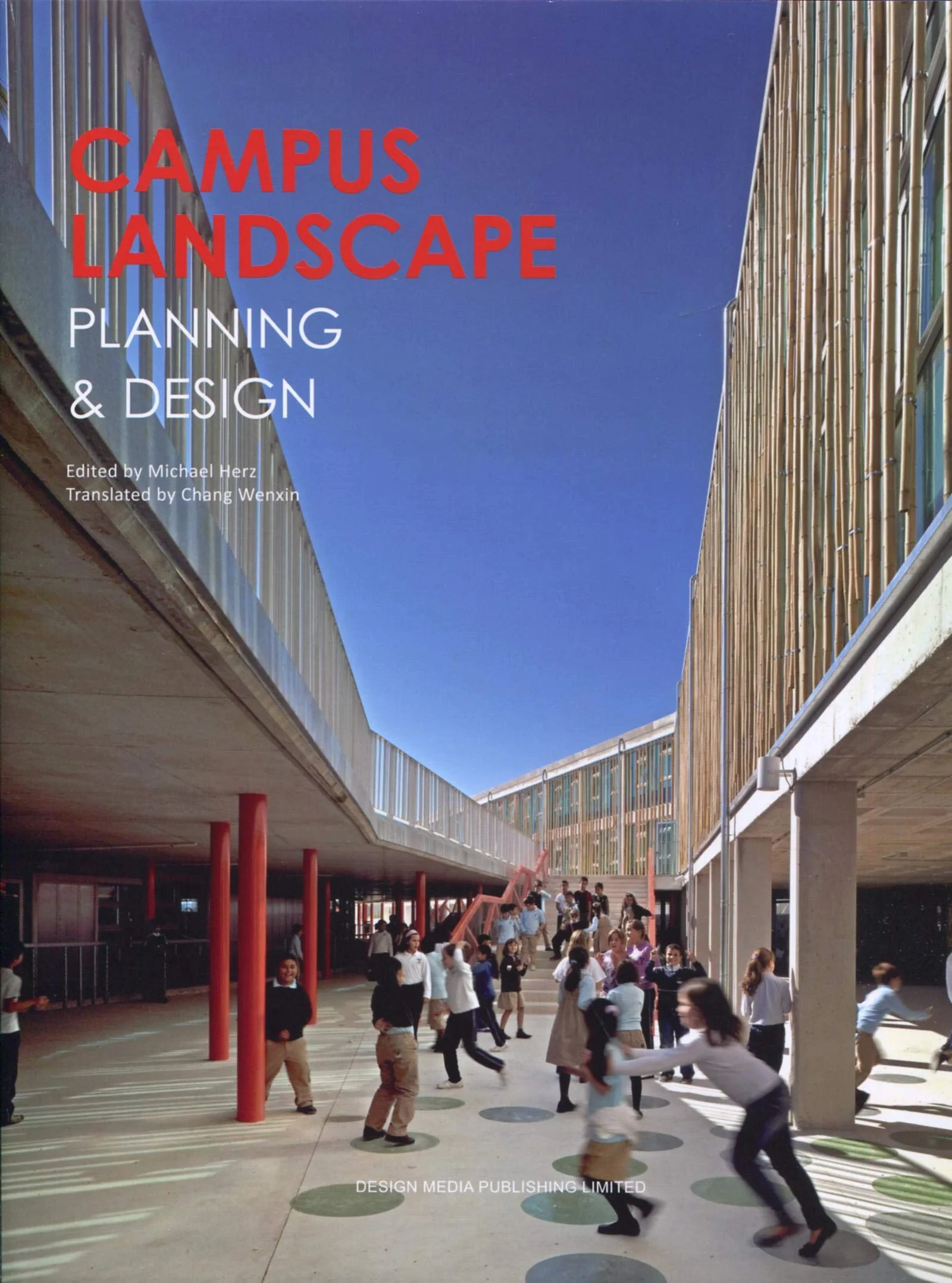 Coperta cărții "Campus Landscape Planning &amp; Design" de Michael Herz