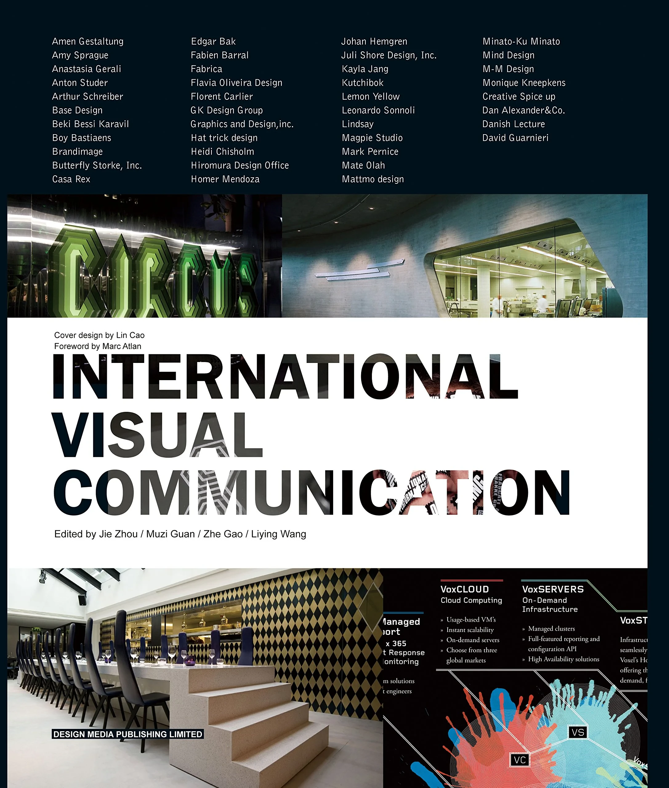 Coperta cărții "International Visual Communication Design" de Jie Zhou