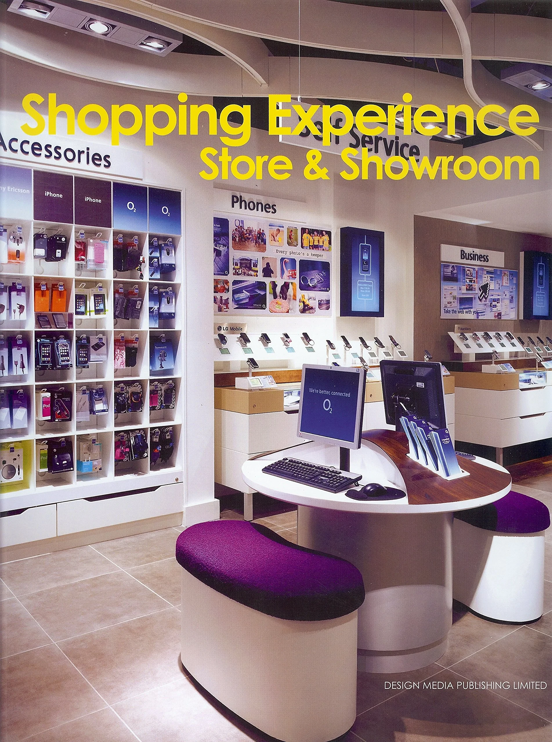 Coperta cărții "Shopping Experience: Store &amp; Showroom" de Jasmin Yu
