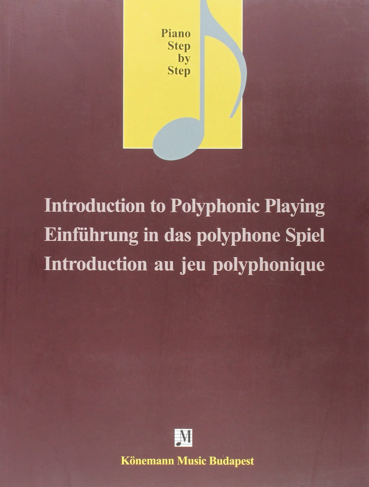 Coperta cărții "Einführung in das polyphone Spiel" de Praca Zbiorowa