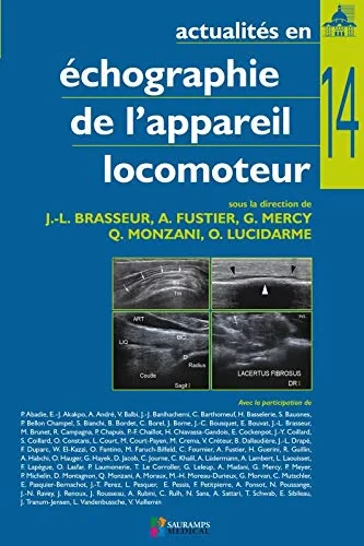 Coperta cărții "ACTUALITES EN ECHOGRAPHIE DE L'APPAREIL LOCOMOTEUR T14" de BRASSEUR J-L