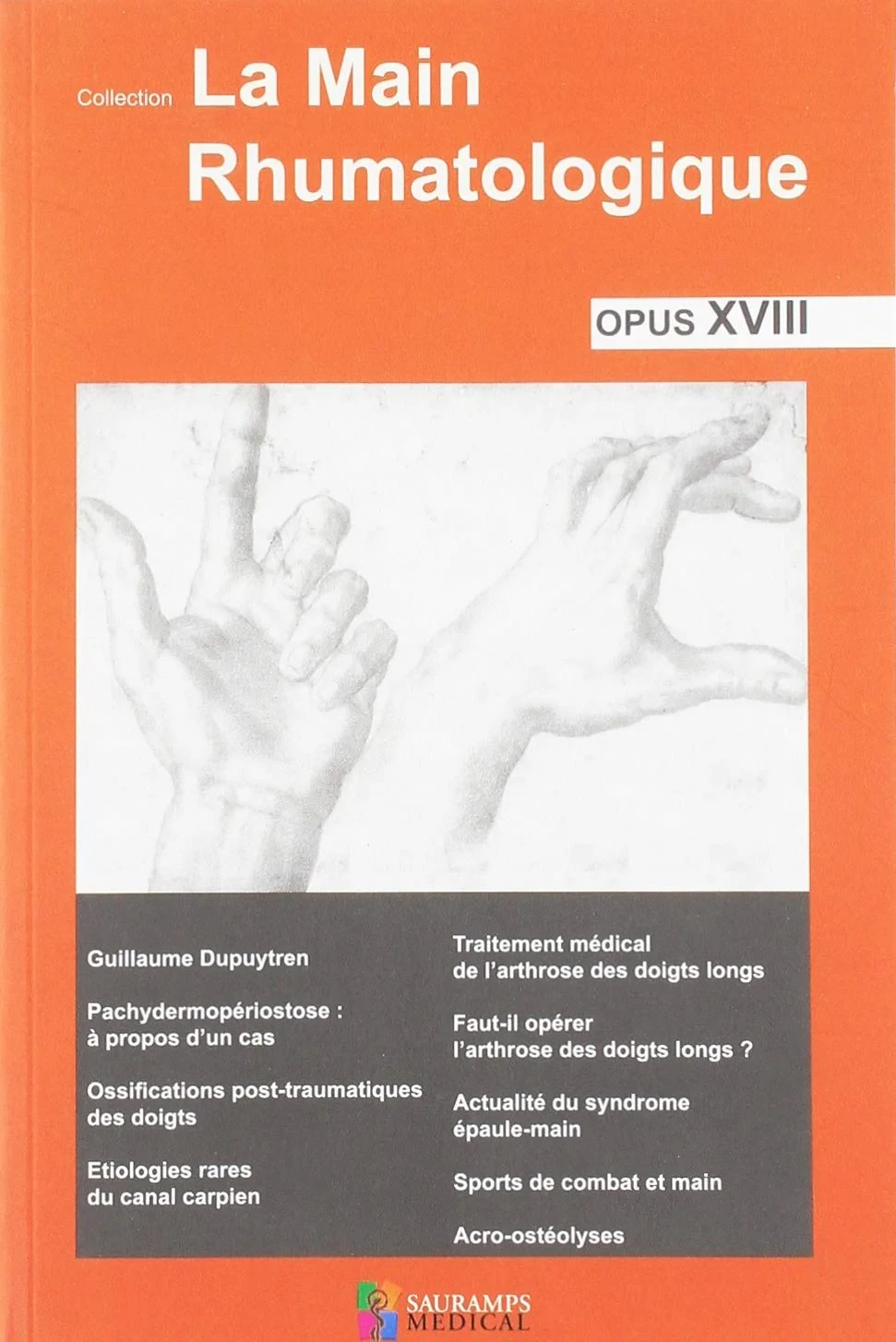 Coperta cărții "LA MAIN RHUMATOLOGIQUE OPUS XIX" de ART VIGGO