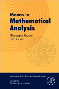 Means in Mathematical Analysis