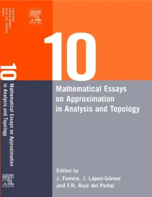 Ten Mathematical Essays on Approximation in Analys...