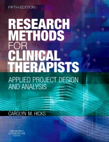 Research Methods for Clinical Therapists