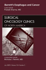 Barrett's Esophagus and Cancer, An Issue of Surgic...
