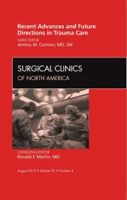 Recent Advances and Future Directions in Trauma Ca...