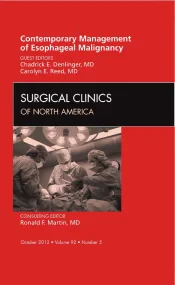 Contemporary Management of Esophageal Malignancy, ...
