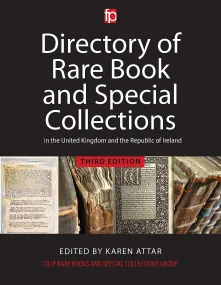 Directory of Rare Book and Special Collections in ...